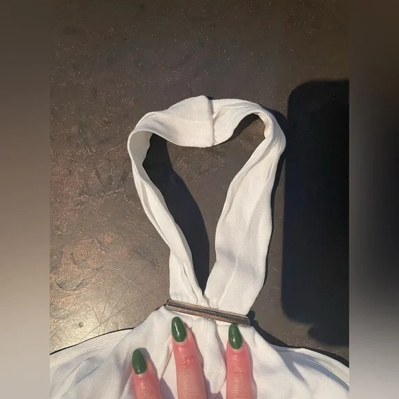 Mango Elegant White Top - Picture 3 of 5